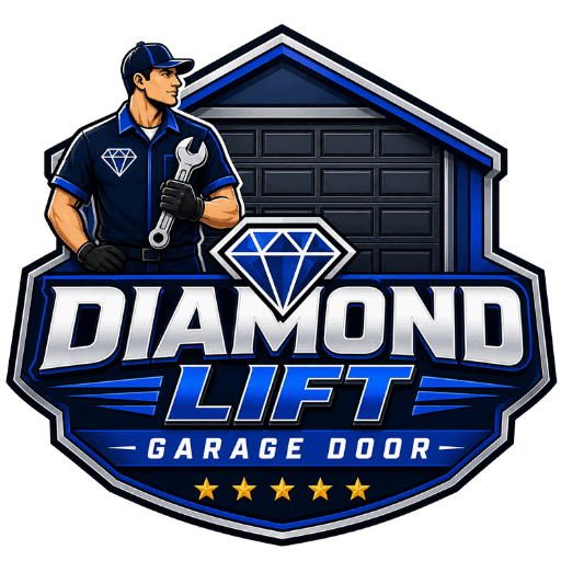 diamond lift garage doors logo
