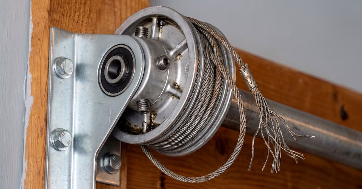 garage door cable breaks